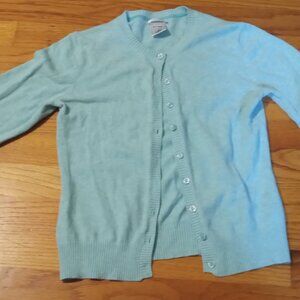 Seafoam Old Navy Button Up Sweater